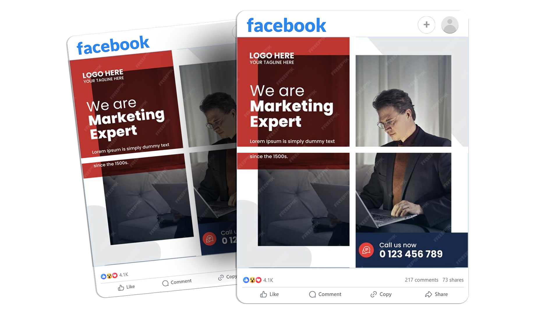 Facebook posts